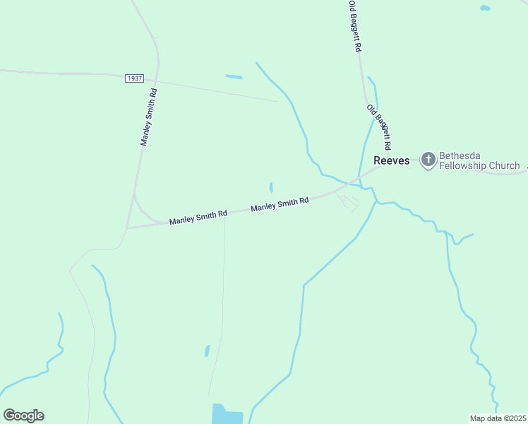 map of restaurants, bars, coffee shops, grocery stores, and more near 6128 Manley Smith Road in Nakina