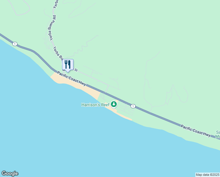 map of restaurants, bars, coffee shops, grocery stores, and more near 11378 Tonga Street in Malibu