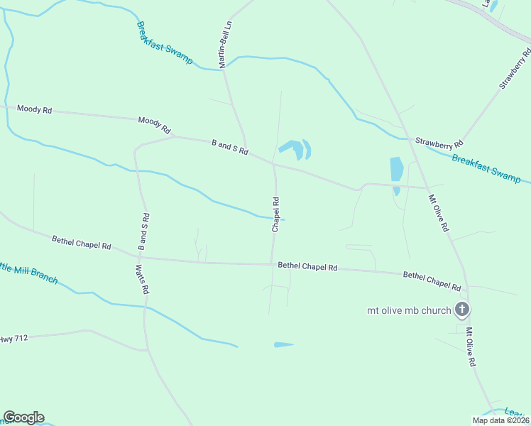 map of restaurants, bars, coffee shops, grocery stores, and more near 3150 Chapel Road in Loris