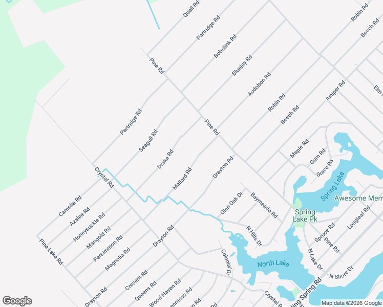 map of restaurants, bars, coffee shops, grocery stores, and more near 761 Mallard Road in Southport