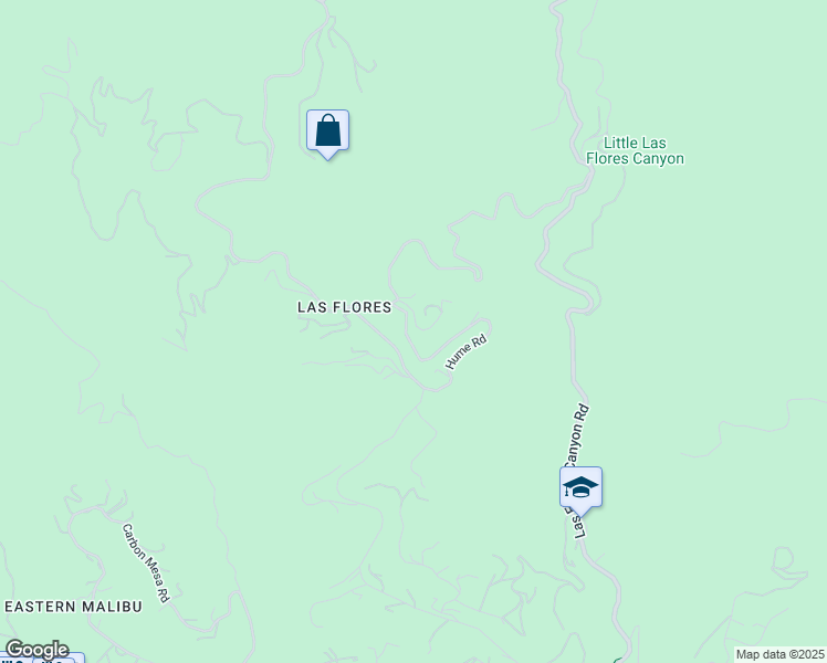 map of restaurants, bars, coffee shops, grocery stores, and more near 21800 Azurelee Drive in Malibu