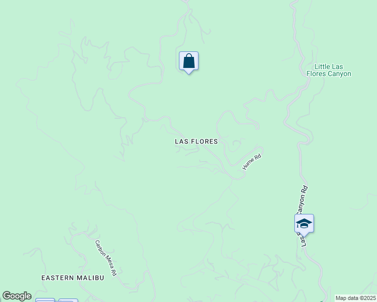 map of restaurants, bars, coffee shops, grocery stores, and more near Eldermoor Drive in Malibu