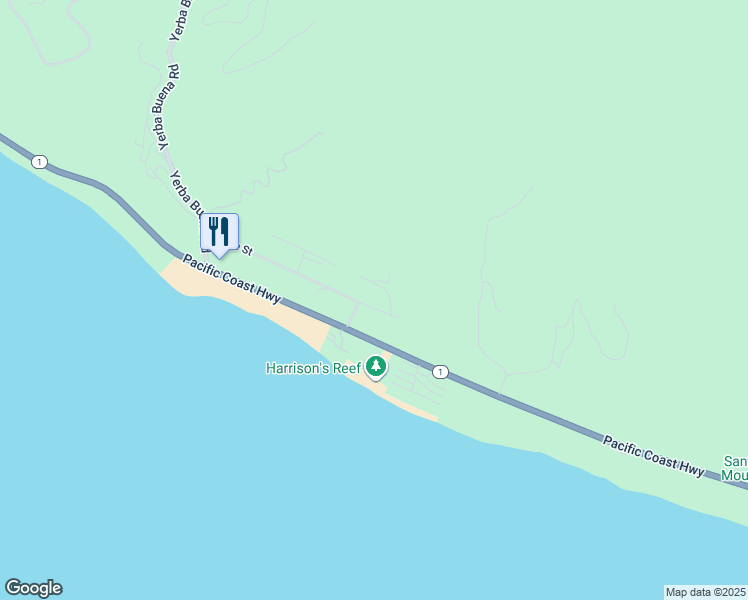 map of restaurants, bars, coffee shops, grocery stores, and more near 11378 Tonga Street in Malibu