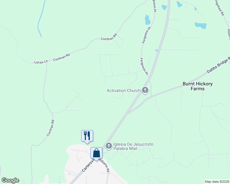 map of restaurants, bars, coffee shops, grocery stores, and more near 321 Marable Lane in Dallas