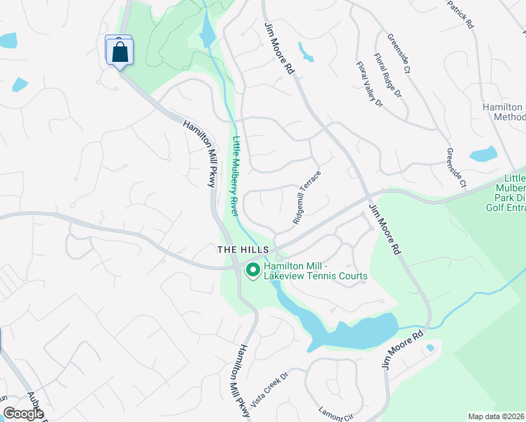 map of restaurants, bars, coffee shops, grocery stores, and more near 1702 Green Farm Circle Northeast in Dacula