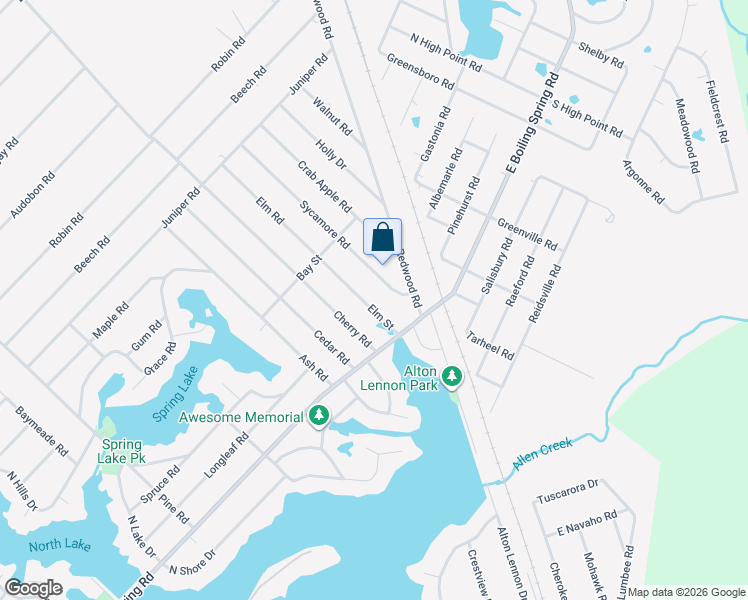 map of restaurants, bars, coffee shops, grocery stores, and more near 46 Elm St in Southport