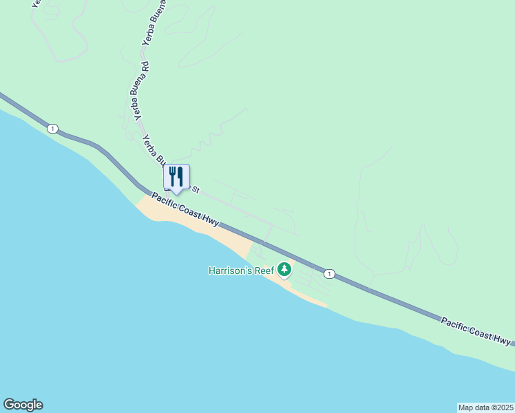 map of restaurants, bars, coffee shops, grocery stores, and more near 11865 Ellice Street in Malibu