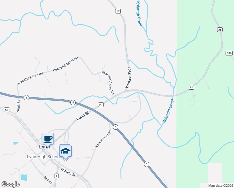 map of restaurants, bars, coffee shops, grocery stores, and more near in Lynn