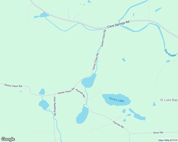 map of restaurants, bars, coffee shops, grocery stores, and more near 298 Santa Claus Road in Cedartown
