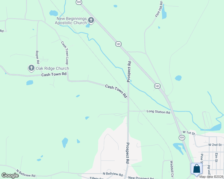 map of restaurants, bars, coffee shops, grocery stores, and more near 81 Cash Town Road in Aragon