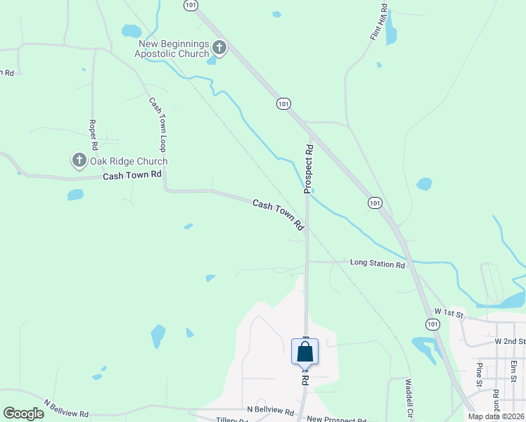 map of restaurants, bars, coffee shops, grocery stores, and more near 81 Cash Town Road in Aragon