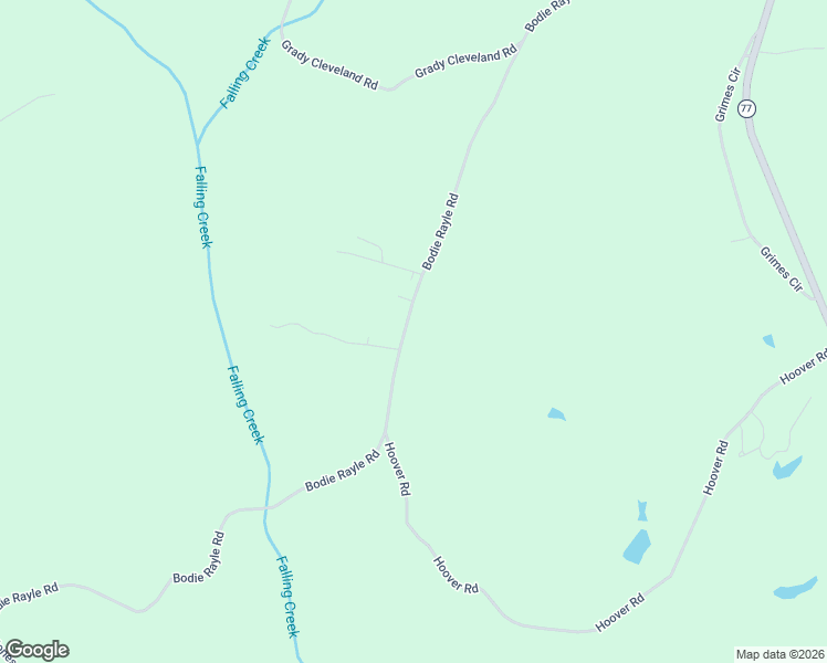 map of restaurants, bars, coffee shops, grocery stores, and more near 1293 Bodie Rayle Road in Elberton