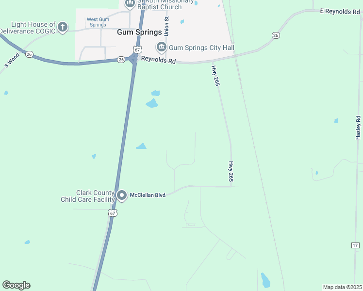 map of restaurants, bars, coffee shops, grocery stores, and more near 1 Hostess Way in Arkadelphia