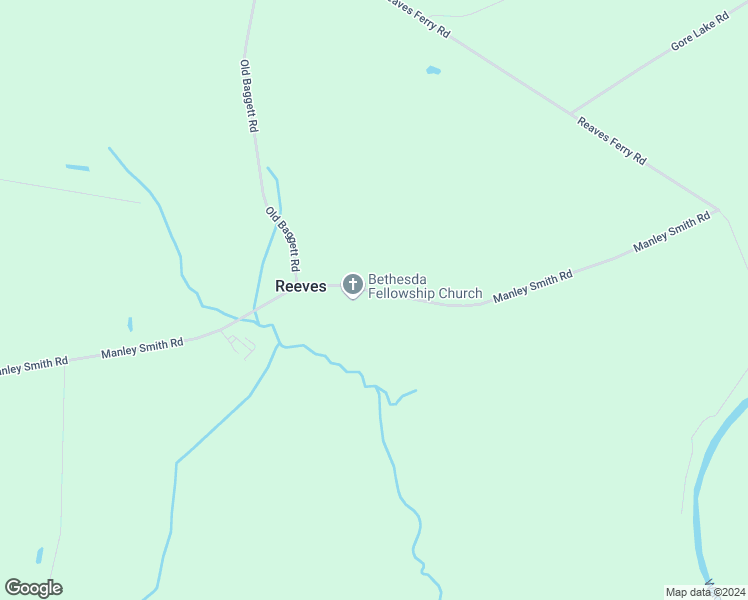 map of restaurants, bars, coffee shops, grocery stores, and more near 6808 Manley Smith Road in Nakina