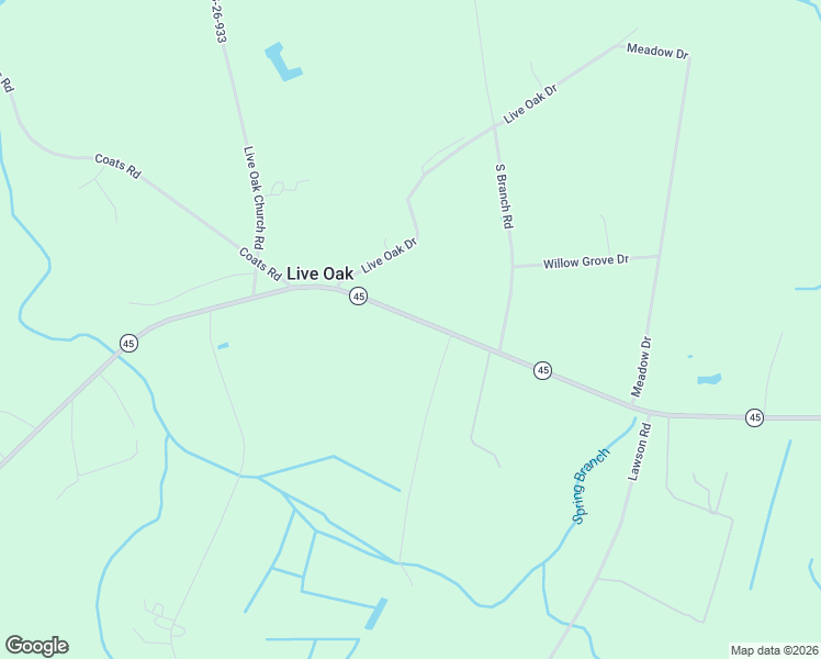 map of restaurants, bars, coffee shops, grocery stores, and more near 1296 South Carolina 45 in Loris