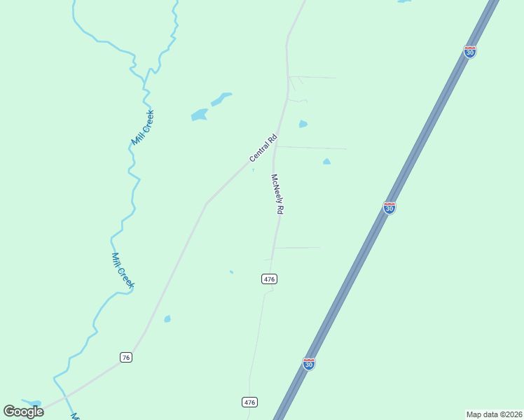 map of restaurants, bars, coffee shops, grocery stores, and more near 115 McNeely Road in Arkadelphia