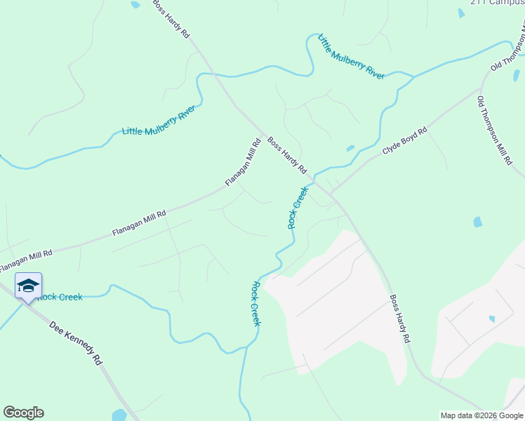 map of restaurants, bars, coffee shops, grocery stores, and more near 960 Boss Hardy Road in Winder