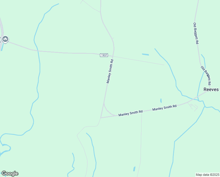 map of restaurants, bars, coffee shops, grocery stores, and more near 5473 Manley Smith Road in Nakina