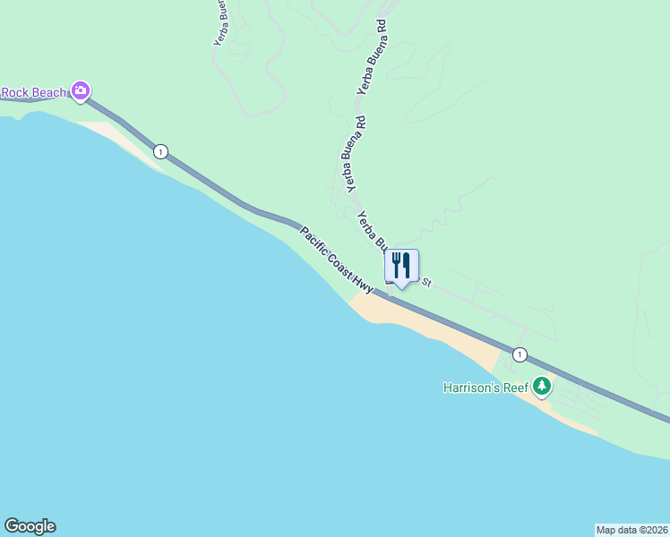map of restaurants, bars, coffee shops, grocery stores, and more near 24903 Pacific Coast Highway in Malibu