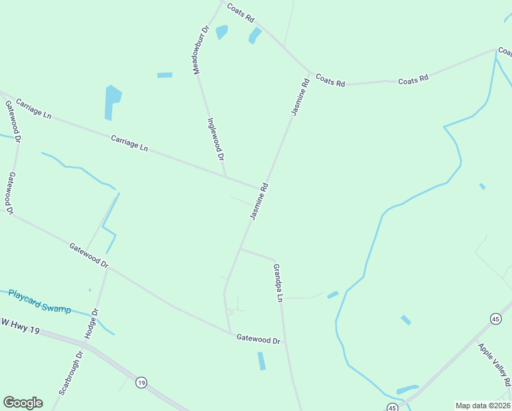 map of restaurants, bars, coffee shops, grocery stores, and more near 1962 Jasmine Road in Loris