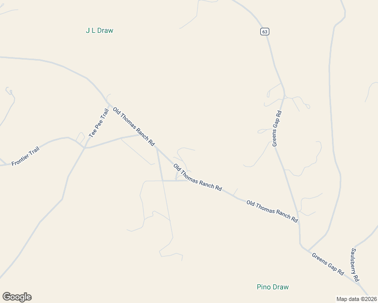 map of restaurants, bars, coffee shops, grocery stores, and more near 64 Thomas Ranch Road in Catron County