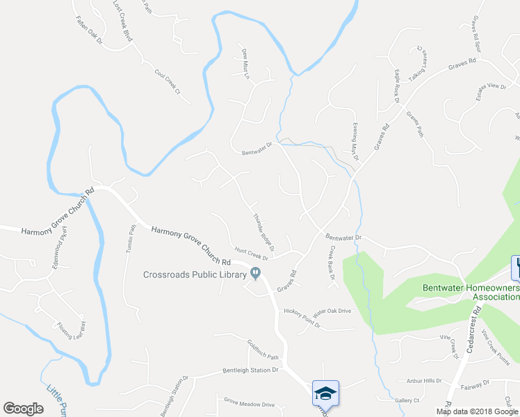 map of restaurants, bars, coffee shops, grocery stores, and more near 30 Ivy Mist Lane in Acworth