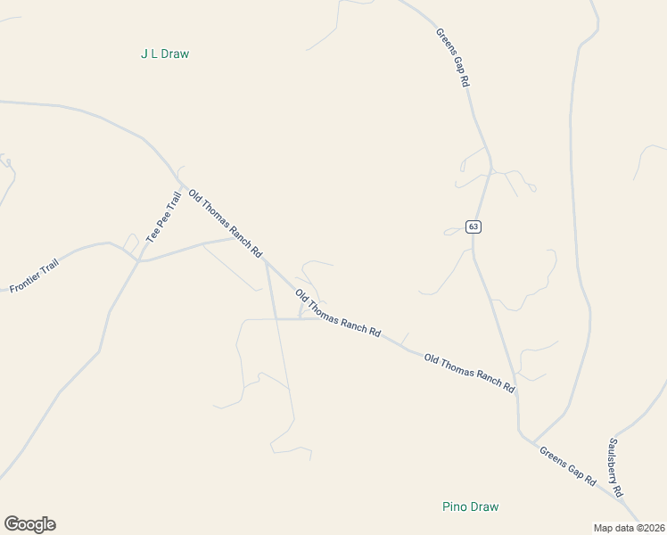map of restaurants, bars, coffee shops, grocery stores, and more near 61 Thomas Ranch Rd in Datil