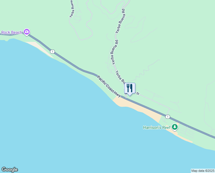 map of restaurants, bars, coffee shops, grocery stores, and more near 42602 Pacific Coast Highway in Malibu