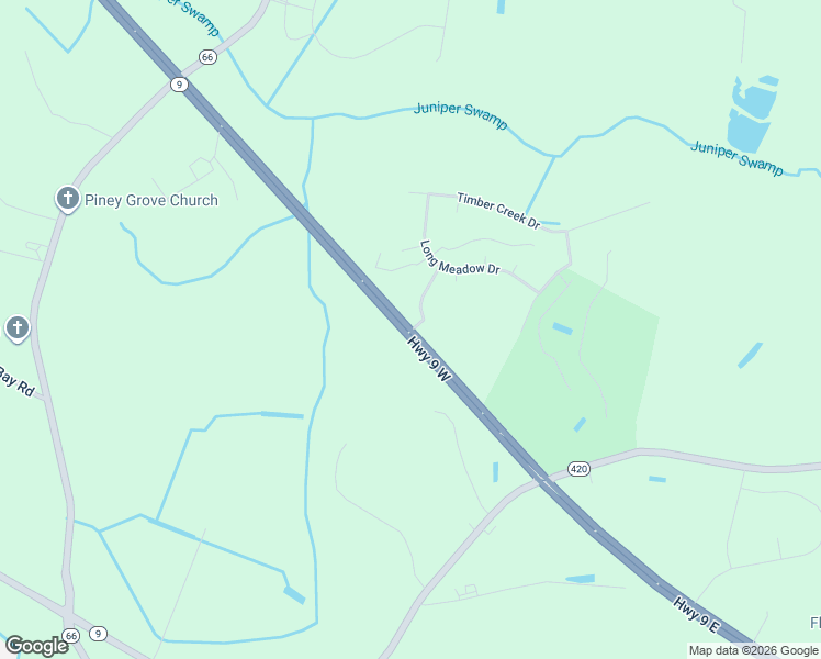 map of restaurants, bars, coffee shops, grocery stores, and more near 1478 South Carolina 9 in Loris