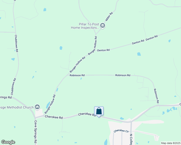 map of restaurants, bars, coffee shops, grocery stores, and more near 522 Robinson Road in Cedartown