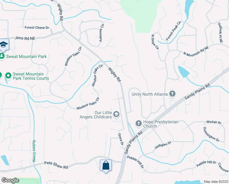 map of restaurants, bars, coffee shops, grocery stores, and more near 3337 Devaughn Drive in Marietta