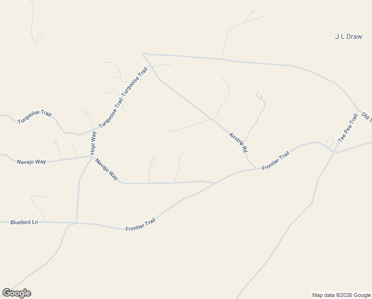 map of restaurants, bars, coffee shops, grocery stores, and more near Frontier Trail in Datil