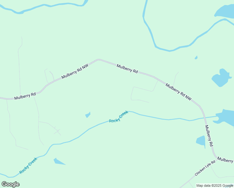 map of restaurants, bars, coffee shops, grocery stores, and more near 352 Mulberry Road in Winder