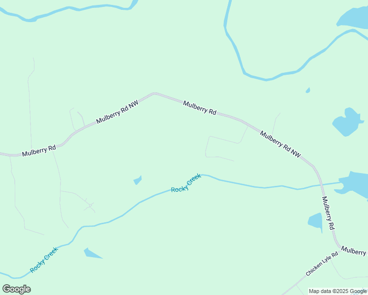 map of restaurants, bars, coffee shops, grocery stores, and more near 352 Mulberry Road in Winder