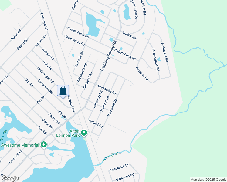 map of restaurants, bars, coffee shops, grocery stores, and more near 1900 Raeford Road in Southport