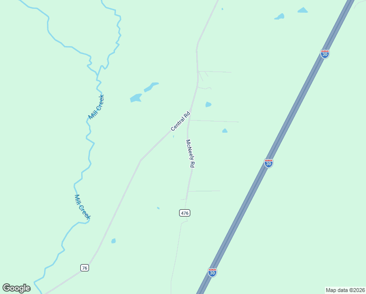 map of restaurants, bars, coffee shops, grocery stores, and more near 115 McNeely Road in Arkadelphia