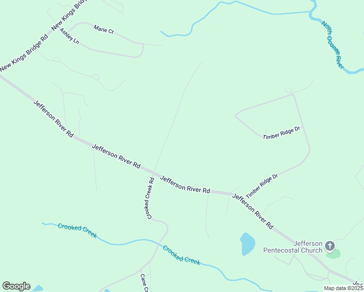 map of restaurants, bars, coffee shops, grocery stores, and more near 162 Winford Smith Road in Athens