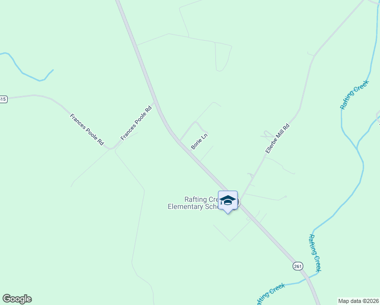 map of restaurants, bars, coffee shops, grocery stores, and more near 7130 Borie Lane in Rembert