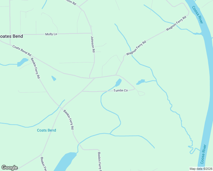 map of restaurants, bars, coffee shops, grocery stores, and more near 80 Wagnon Ferry Road in Gadsden