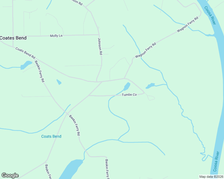 map of restaurants, bars, coffee shops, grocery stores, and more near 80 Wagnon Ferry Road in Gadsden