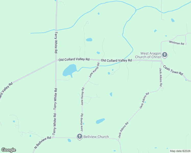 map of restaurants, bars, coffee shops, grocery stores, and more near 386 June Kemp Road in Aragon