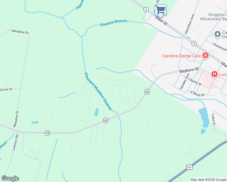 map of restaurants, bars, coffee shops, grocery stores, and more near in Loris