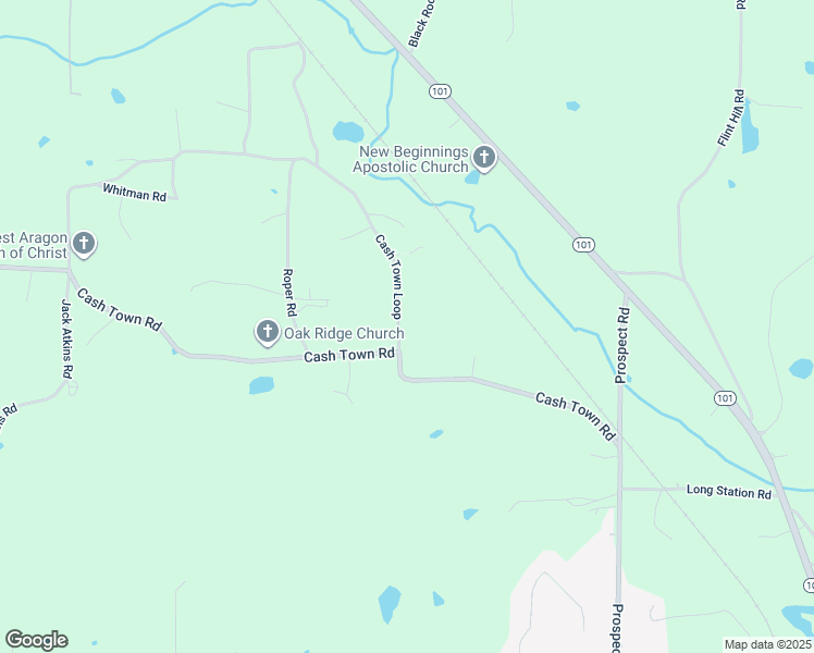 map of restaurants, bars, coffee shops, grocery stores, and more near 30 Cashtown Loop Road in Aragon