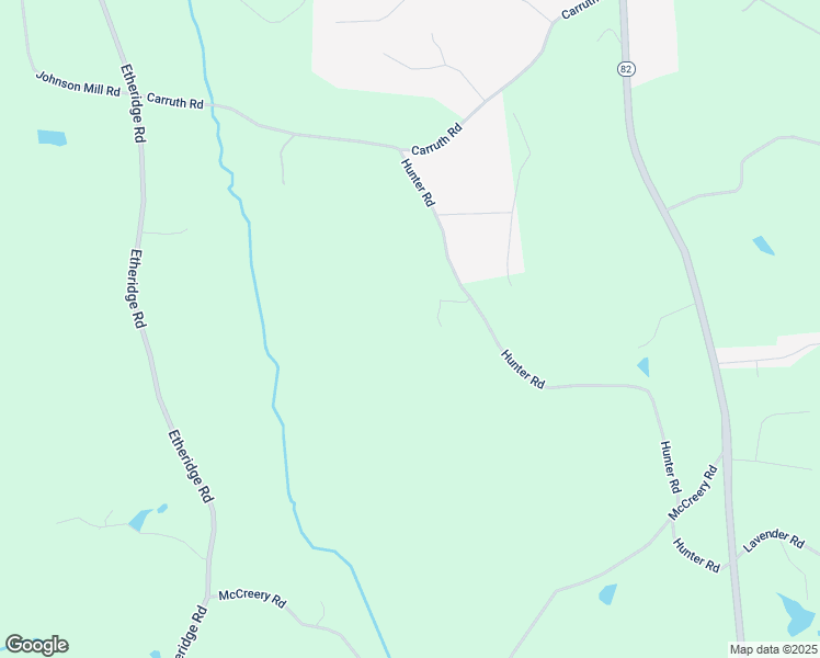 map of restaurants, bars, coffee shops, grocery stores, and more near 951 Hunter Road in Jefferson