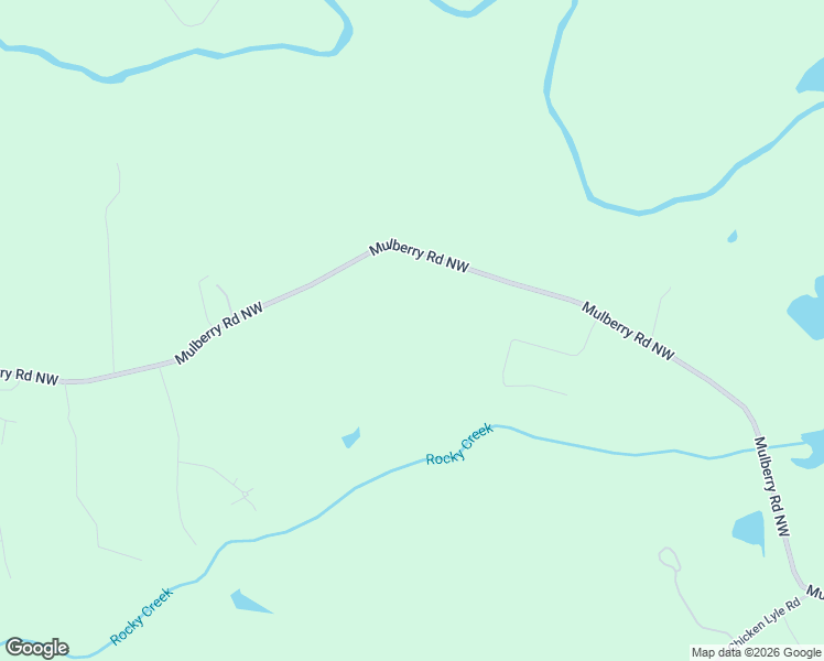 map of restaurants, bars, coffee shops, grocery stores, and more near 406 Mulberry Road in Winder