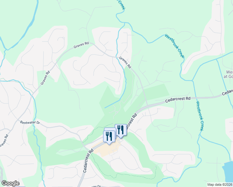 map of restaurants, bars, coffee shops, grocery stores, and more near 480 Adelaide Crossing in Acworth