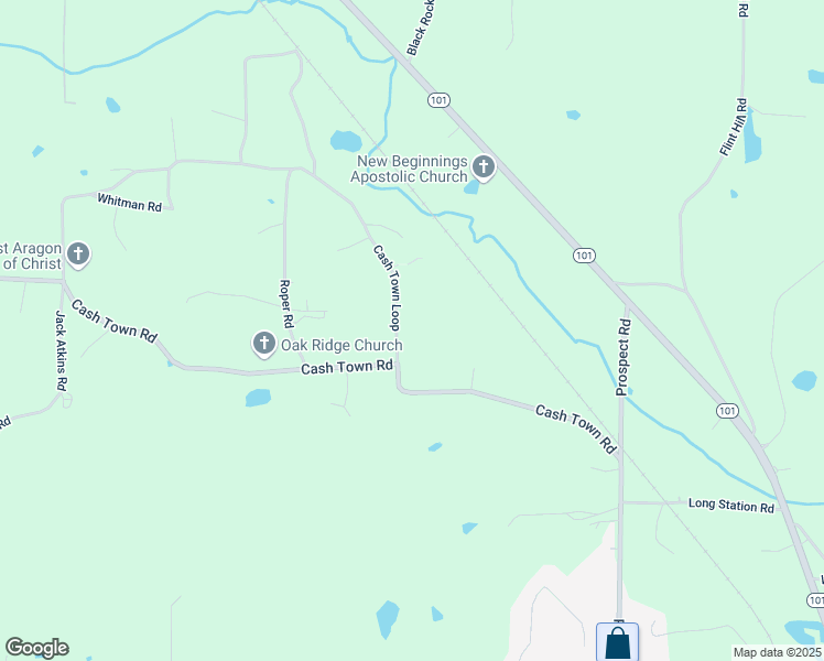 map of restaurants, bars, coffee shops, grocery stores, and more near 30 Cashtown Loop Road in Aragon