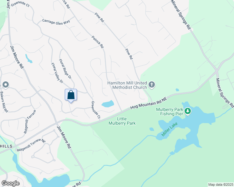 map of restaurants, bars, coffee shops, grocery stores, and more near 1654 Summersweet Lane in Dacula