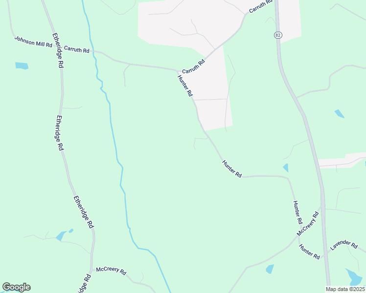 map of restaurants, bars, coffee shops, grocery stores, and more near 951 Hunter Road in Jefferson