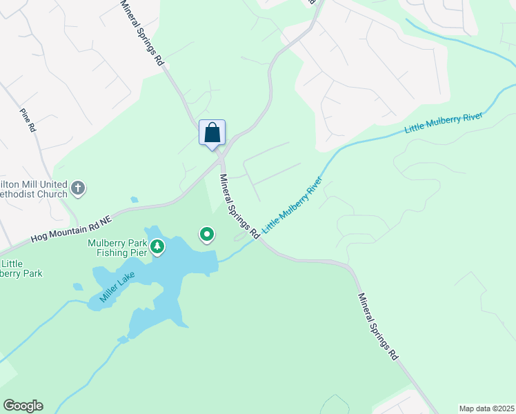 map of restaurants, bars, coffee shops, grocery stores, and more near 1200 Platinum Drive in Hoschton